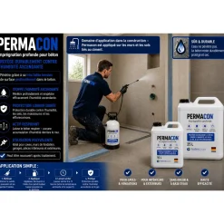Permacon - Beton Impregneermiddel - 4m2 - 1 Liter