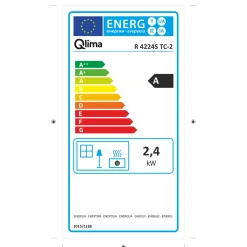 Petroleumkachel Qlima - R 4224 S TC-2 - Zwart