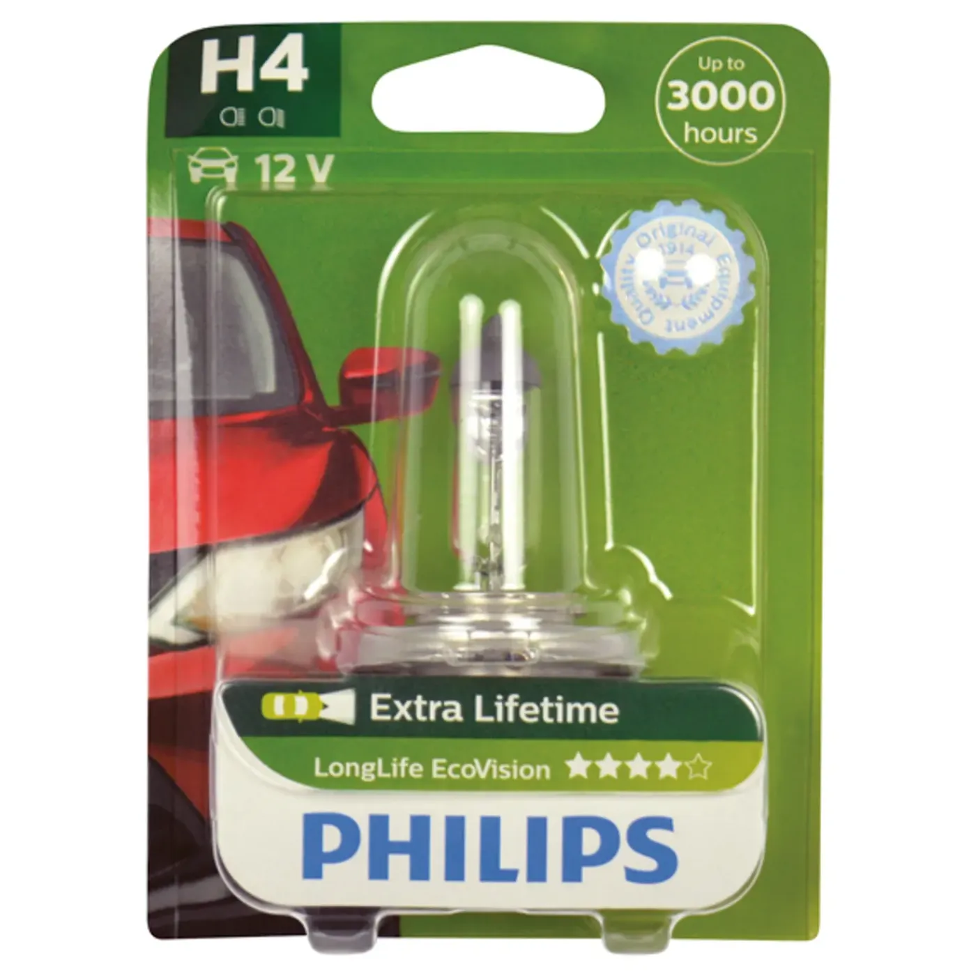 Philips autolamp Longlife Ecovision H4 12342LLECOB1 55W