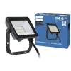 Philips Breedstraler ProjectLine - Zwart - 10W - 900lm - Warm Wit - IP65