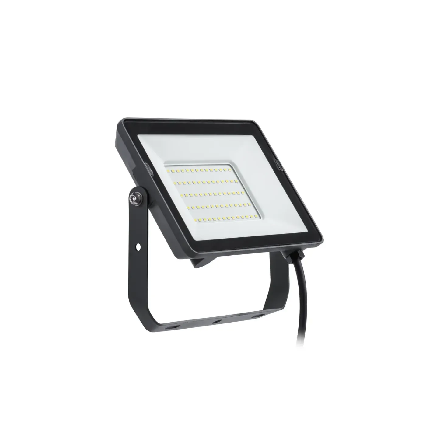 Philips Breedstraler ProjectLine - Zwart - 30W - 2700lm - Warm Wit - IP65