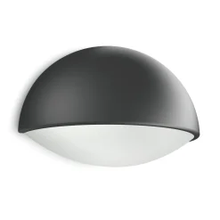 Philips Buitenwandlamp Dust - Antraciet - Warm Wit - 3W
