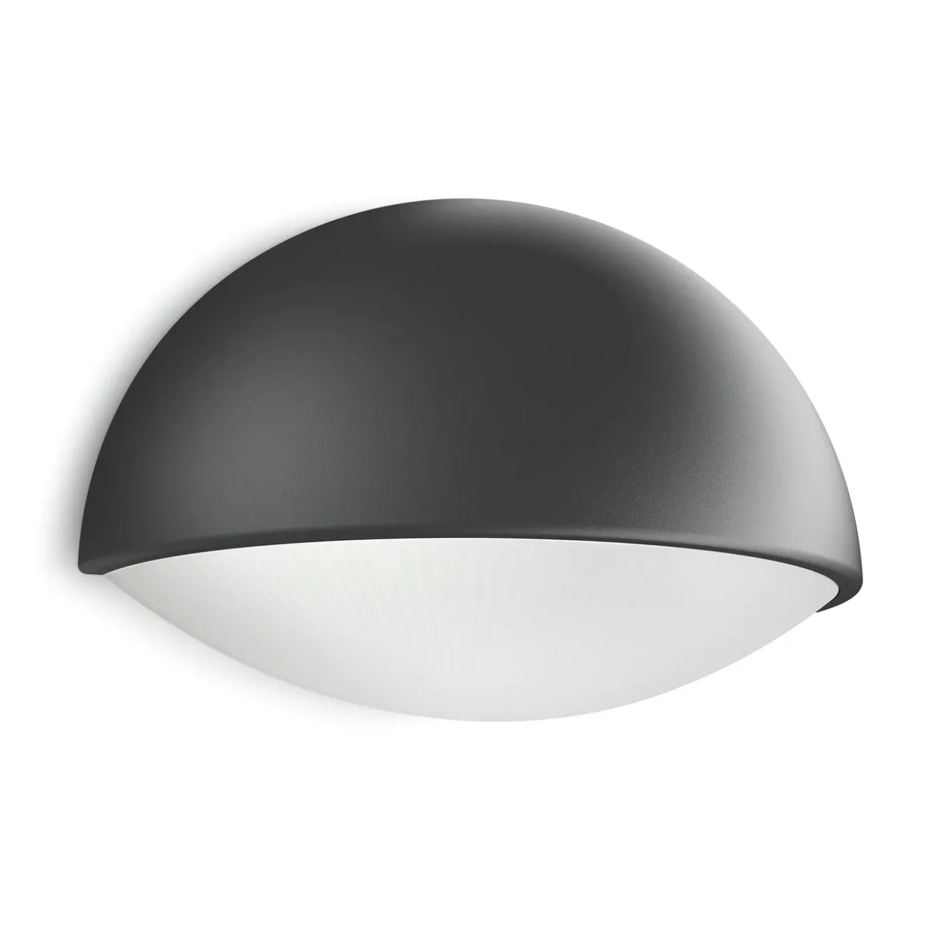Philips Buitenwandlamp Dust - Antraciet - Warm Wit - 3W