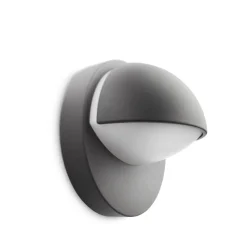 Philips Buitenwandlamp June - Antraciet - E27 - 12W