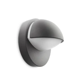 Philips Buitenwandlamp June - Antraciet - E27 - 12W