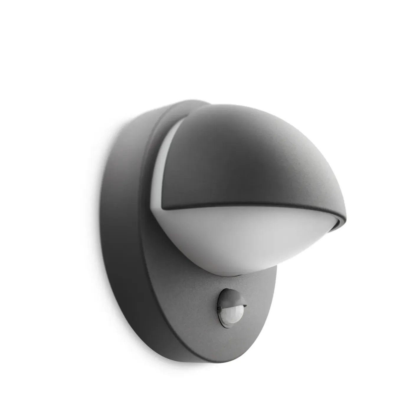 Philips Buitenwandlamp June - Antraciet - E27 - 12W - met Sensor