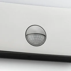 Philips Buitenwandlamp Raccoon - Zilver - Warm Wit - 3W - met Sensor