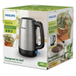 Philips Elektrische Waterkoker Hd9350/90 Metalen Collectie 1.7l 2200w Rvs