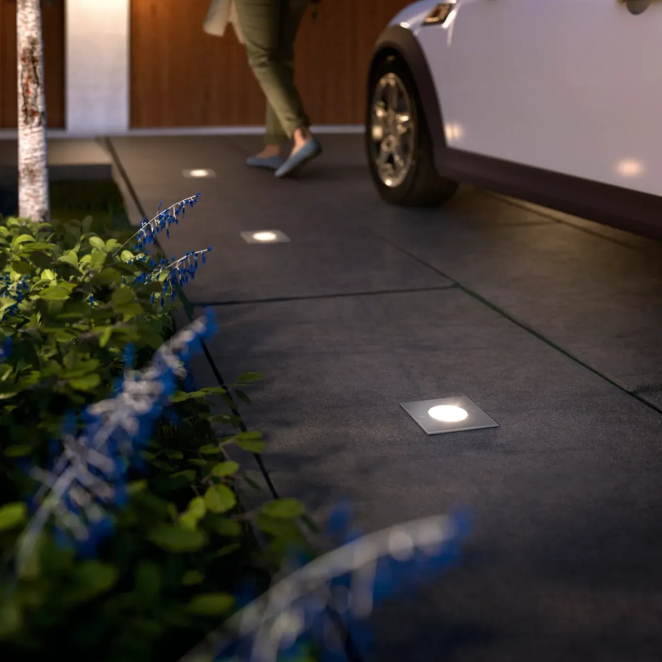 Philips grondspot MyGarden Crust RVS 3W