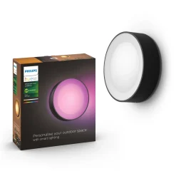 Philips Hue Daylo wandlamp - wit en gekleurd licht - zwart