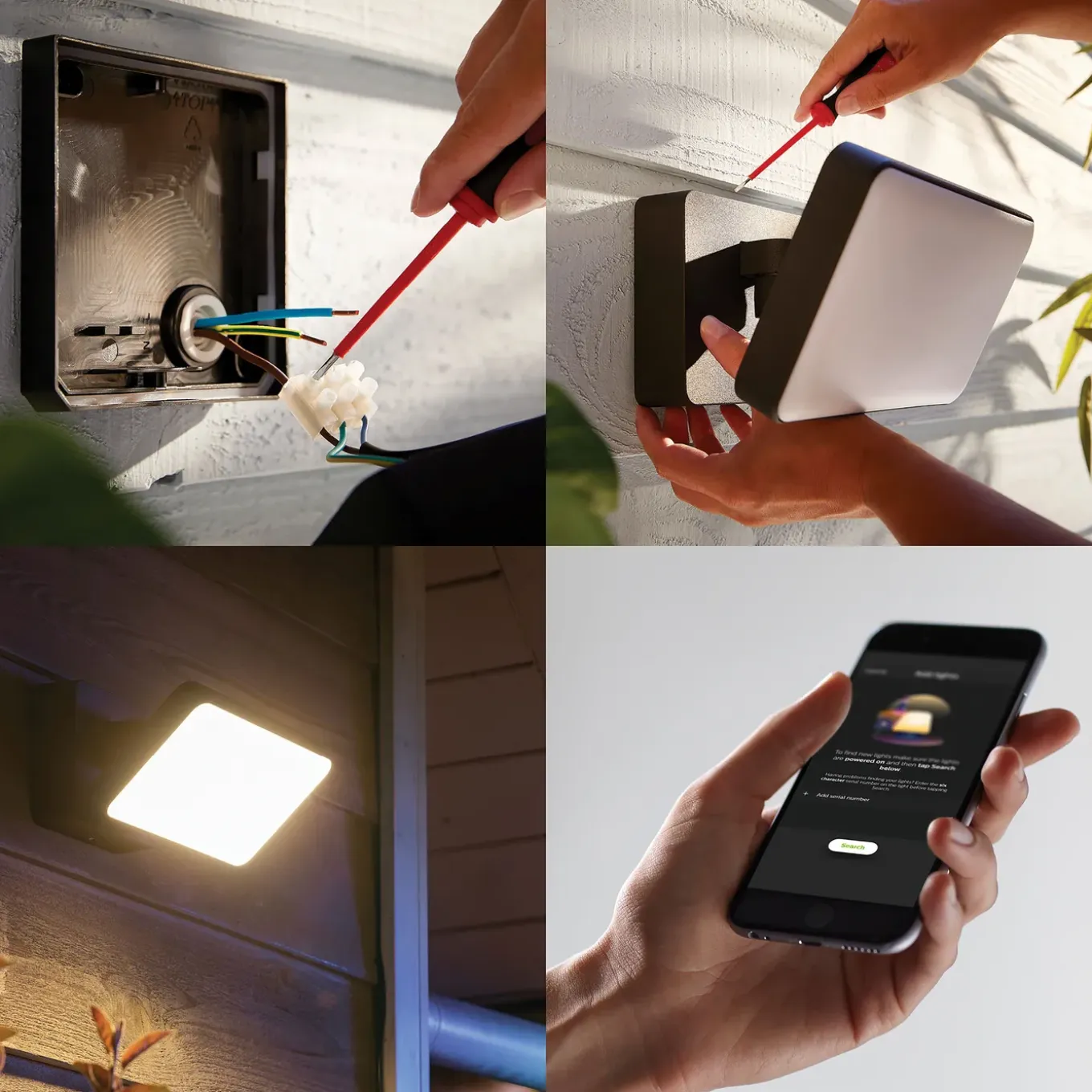 Philips Hue Discover Set Van 2 Verstralers (zwart) - Incl. Bewegingssensor Voor Buiten