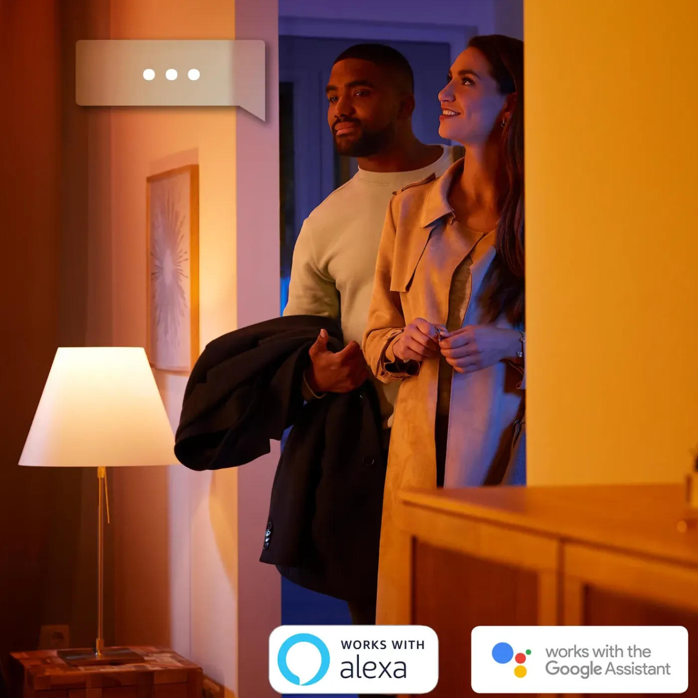 Philips Hue Discover Set Van 2 Verstralers (zwart)