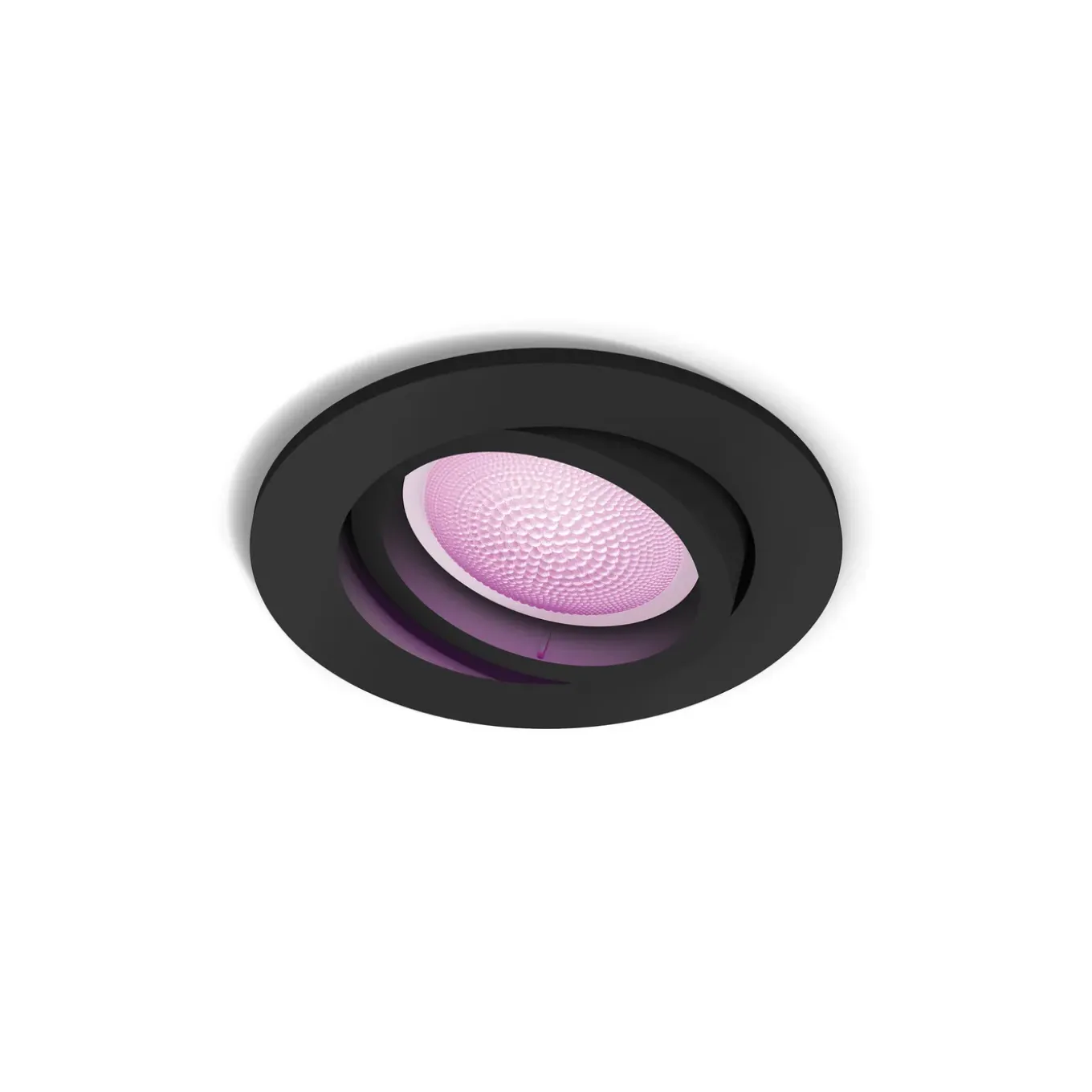 Philips Hue inbouwspot Centura zwart wit en gekleurd GU10 5,7W