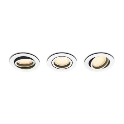 Philips Hue inbouwspot Milliskin wit rond GU10 5W 3 stuks