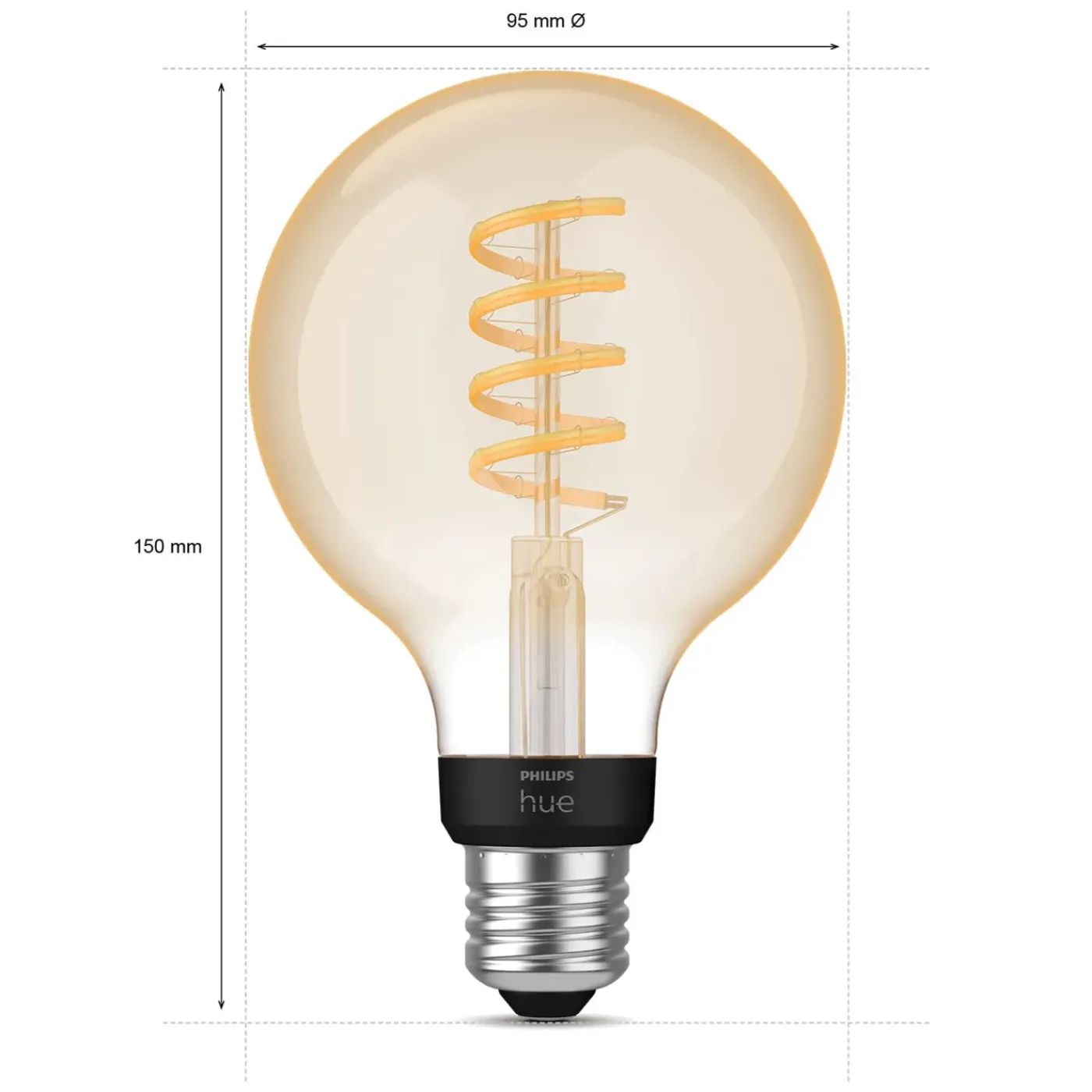 Philips Hue ledfilamentlamp G93 E27 7W