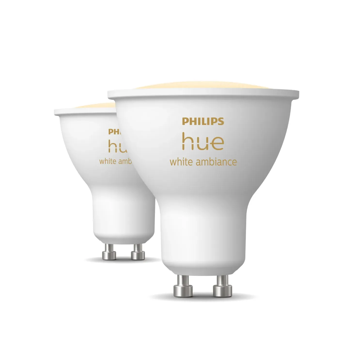 Philips Hue ledspot GU10 4,3W set van 2