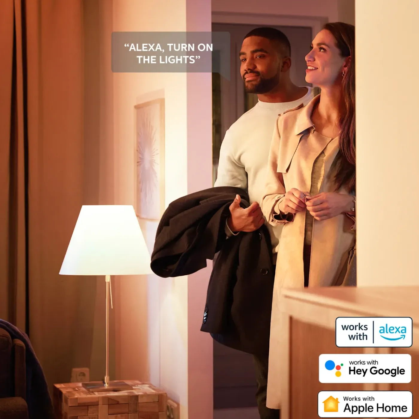 Philips Hue ledspot GU10 4,3W set van 2