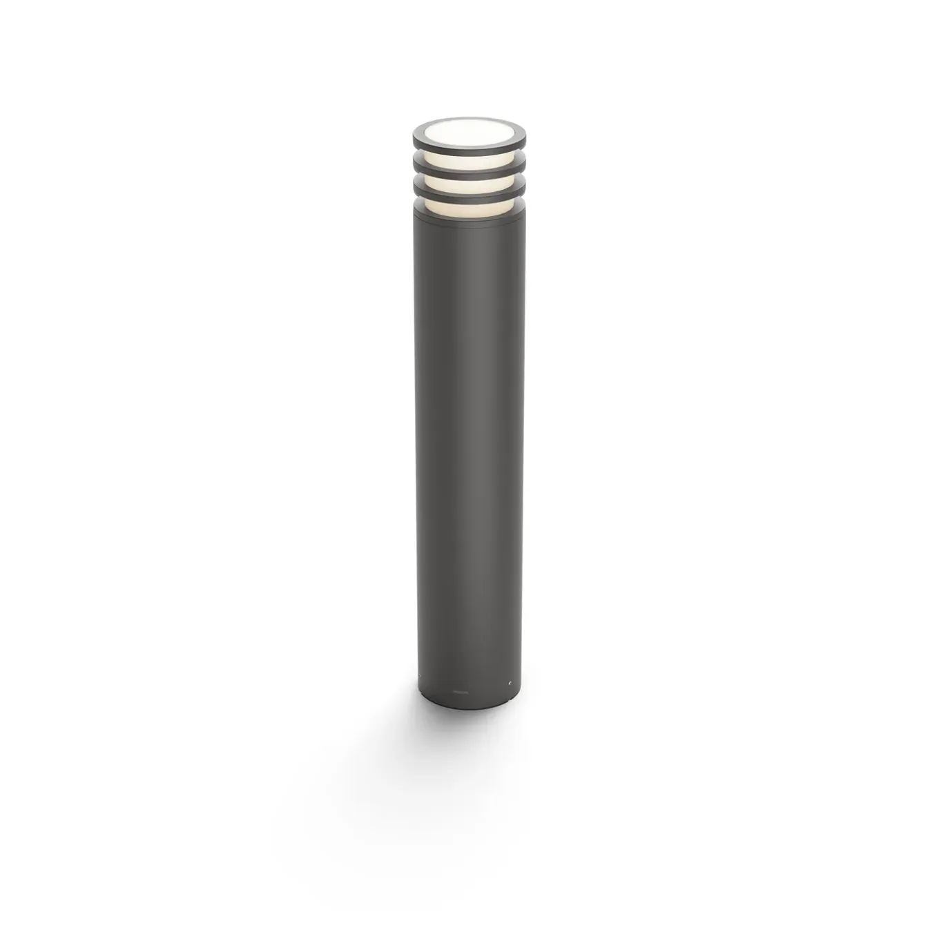 Philips Hue Lucca sokkellamp - warmwit licht - zwart - hoog
