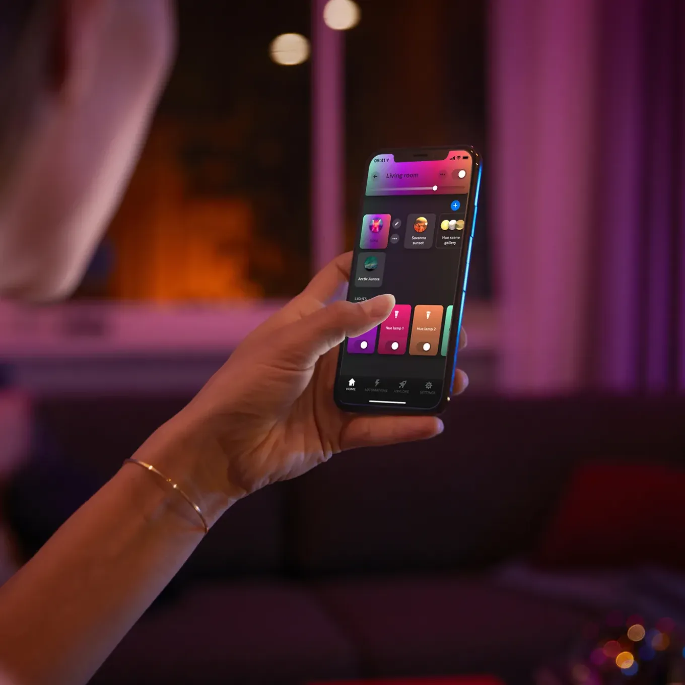 Philips Hue Perifo Opbouwspot (zwart) Wit/gekleurd Licht - Uitbreiding - White And Color Ambiance