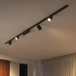 Philips Hue Perifo Opbouwspot (zwart) Wit/gekleurd Licht - Uitbreiding - White And Color Ambiance
