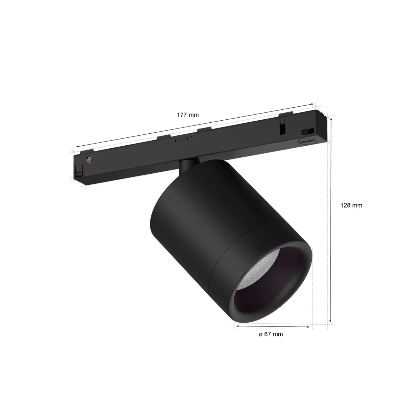 Philips Hue Perifo Opbouwspot (zwart) Wit/gekleurd Licht - Uitbreiding - White And Color Ambiance
