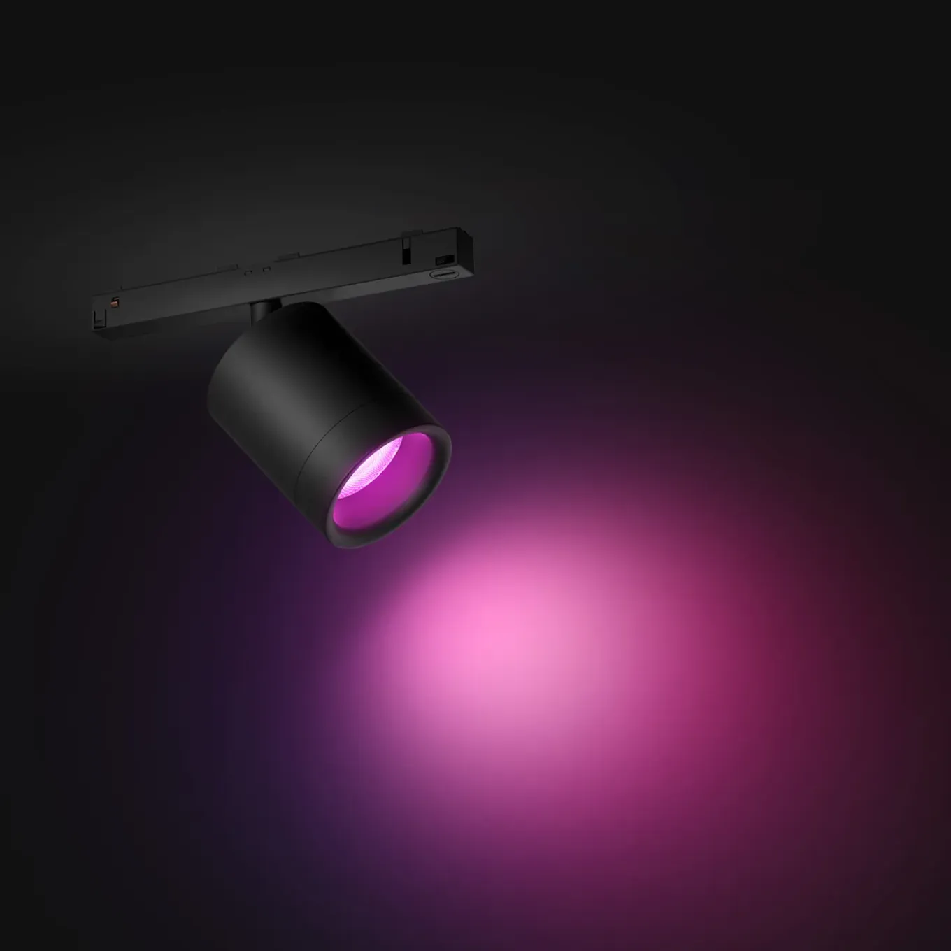 Philips Hue Perifo Opbouwspot (zwart) Wit/gekleurd Licht - Uitbreiding - White And Color Ambiance