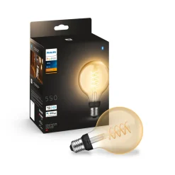 Philips Hue slimme ledfilamentlamp G93 warm wit E27 7,2W