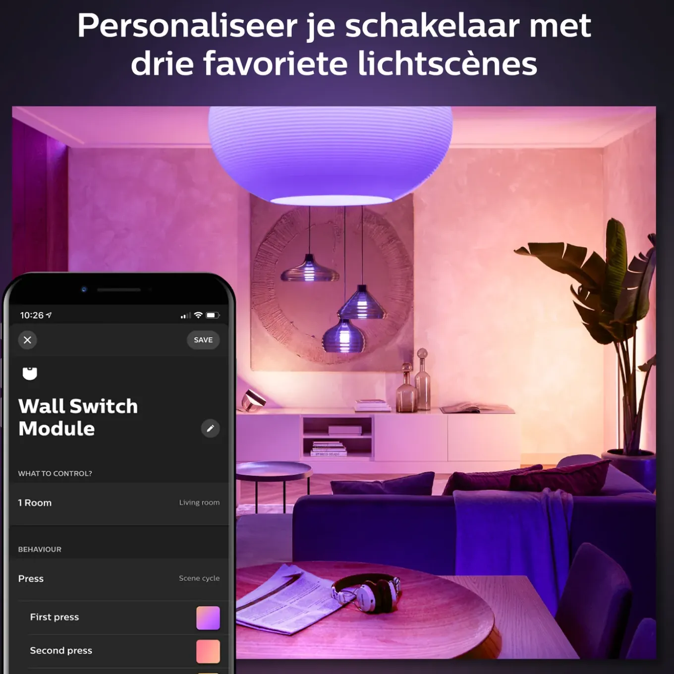 Philips Hue wandschakelaarmodule 2 stuks