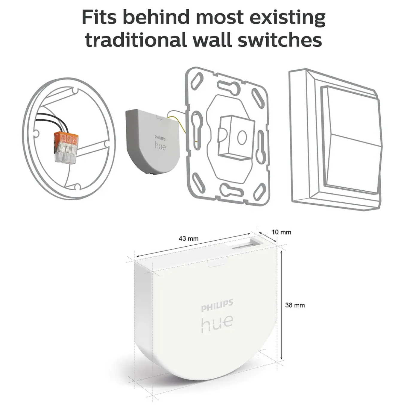 Philips Hue wandschakelaarmodule 2 stuks