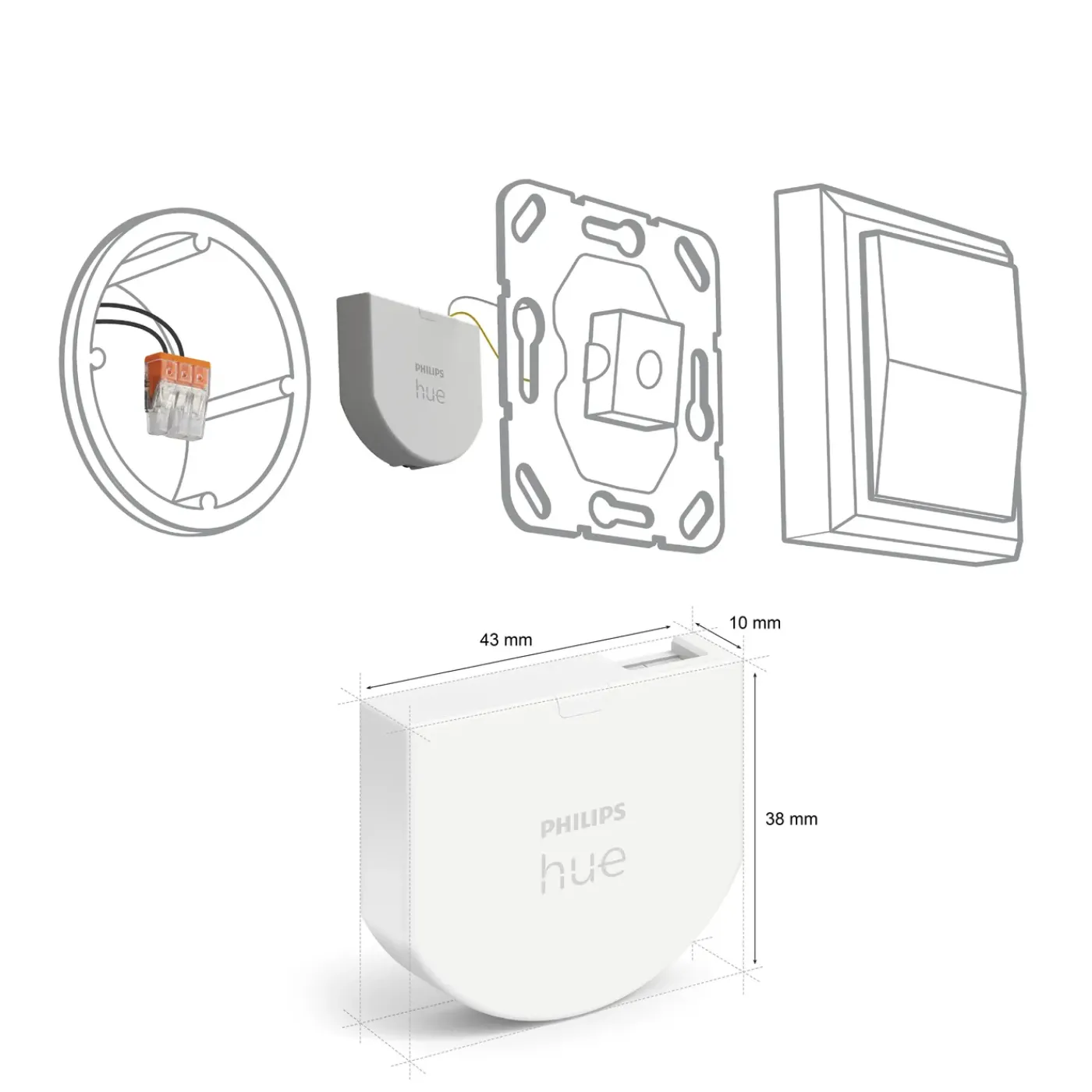 Philips Hue wandschakelaarmodule
