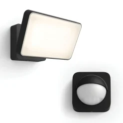 Philips Hue Welcome Verstraler (zwart) - Incl. Bewegingssensor Voor Buiten