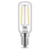 Philips Ledlamp T25 Transparant - E14 - 2,1W - Warm Wit