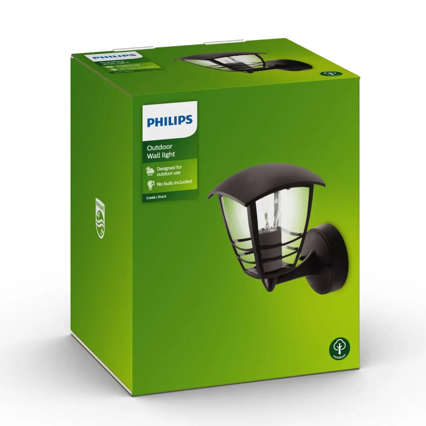 Philips muurverlichting Creek lantaarn E27