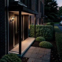 Philips muurverlichting Creek met bewegingssensor E27
