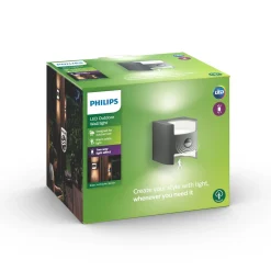 Philips muurverlichting LED Grass met bewegingssensor 9W