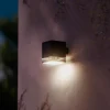 Philips Solar Buitenwandlamp Virona - Zwart - Warm Wit - met Sensor