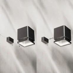Philips Solar Buitenwandlamp Virona - Zwart - Warm Wit - met Sensor