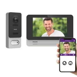 Philips WelcomeEye Wireless Videodeurbel - Op Batterij - HD
