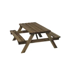 Kinderen Picknicktafel kinderen hout 120x95cm