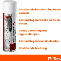 Piton - Anti-grind Coating Spuitbus - Wit - 500 Ml