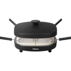 Pizza Family 4 – Pizzamaker voor 4 Mini Pizza’s - Pizza oven - 900W - Tristar PZ‑9174