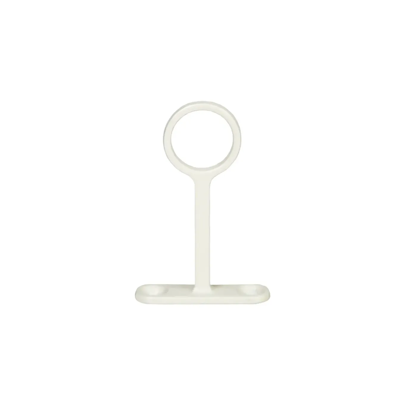 Plafondsteun Spaceo - Centraal Ø18mm - Zamak Wit - 1 stuk