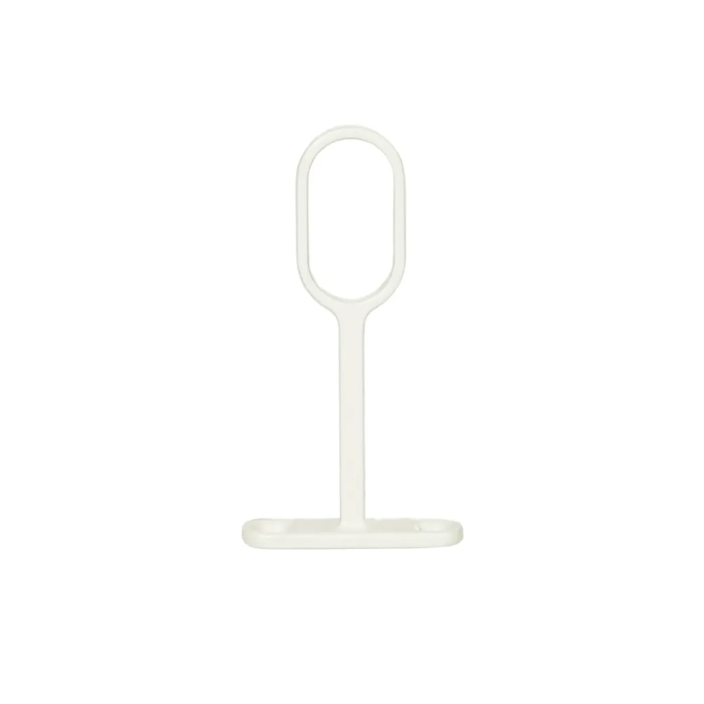 SPACEO Plafondsteun - Ovaal 30x15mm - Zamak Wit - 1 stuk
