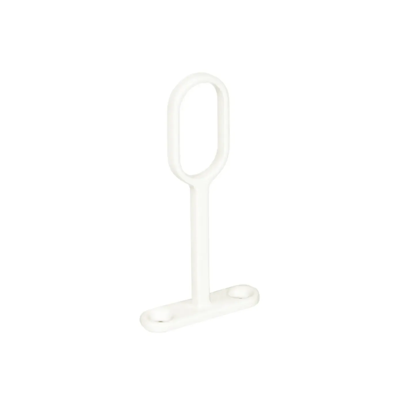 SPACEO Plafondsteun - Ovaal 30x15mm - Zamak Wit - 1 stuk