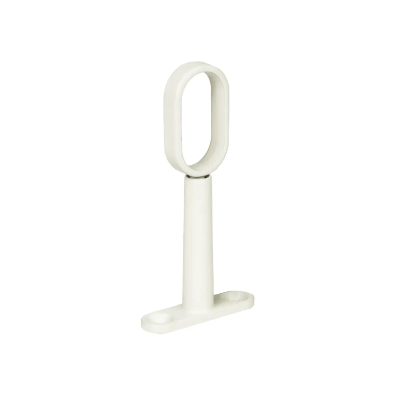 Plafondsteun Spaceo - Uitschuifbaar Ovaal 30x15mm - Zamak Wit - 1 stuk