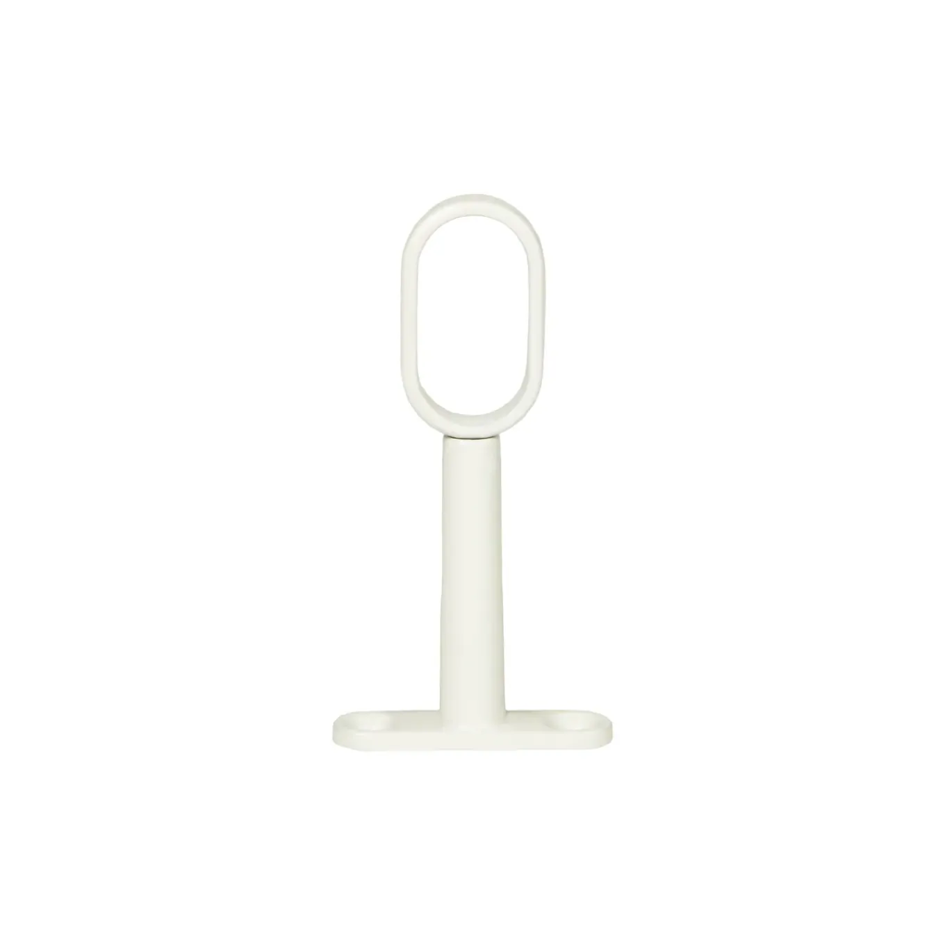 Plafondsteun Spaceo - Uitschuifbaar Ovaal 30x15mm - Zamak Wit - 1 stuk