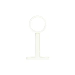 Plafondsteun Spaceo - Uitschuifbaar Ø25mm - Zamak Wit - 1 stuk