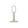 SPACEO Plafondsteun - Uitschuifbaar Ovaal 30x15mm - Zamak Grijs - 1 stuk