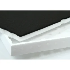 Decoflair Plafondtegel Noma Acoustic Style polystyreen 58,5x39x3,2cm 4st
