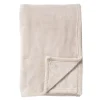 Dutch Decor Plaid Harvey - Zand - Polyester - 150x200 cm